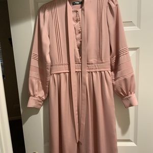 Blush pink dress womens size European 34. Fits like a US 0-2